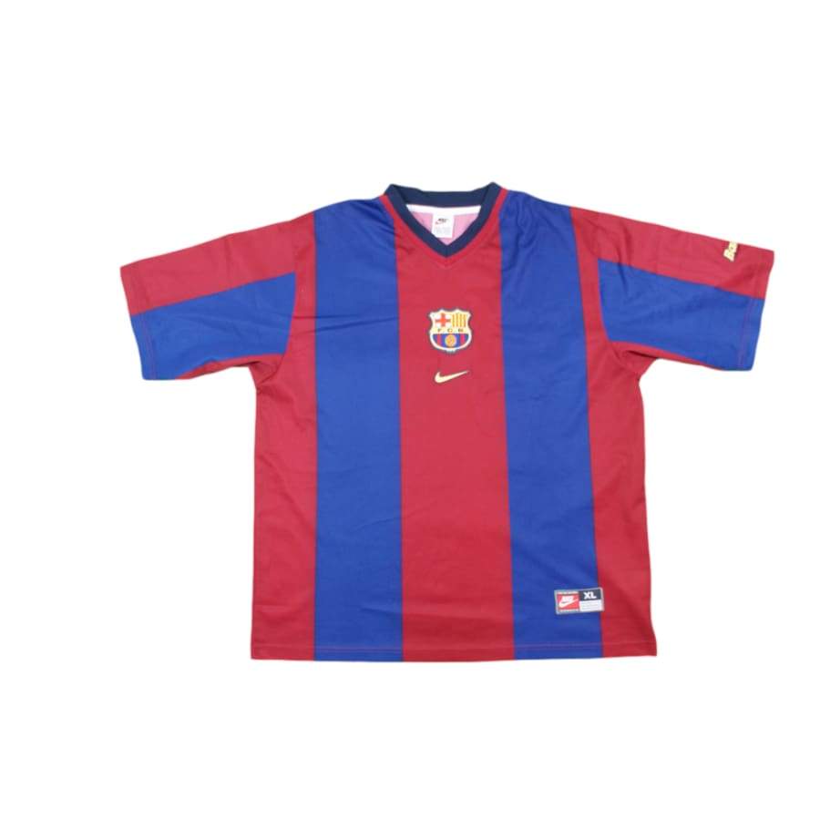 Vintage soccer football shirt Home FC Barcelona 1998 1999