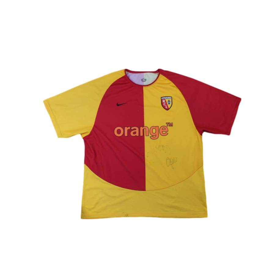 Vintage Football Jersey Home RC Lens Dedicated 2003 2004