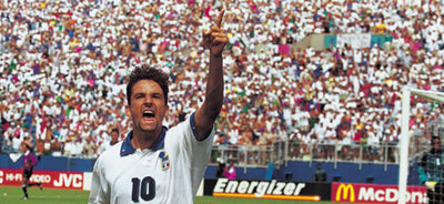 Everything you didn't know about Baggio and the iconic 1994 Italian T-shirt