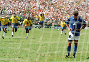 BRAZIL NATIONAL TEAM PELE VINTAGE 90s UMBRO SOCCER JERSEY TSHIRT