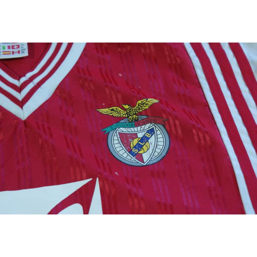 Maillot Benfica vintage domicile N°10 SANCHEZ 1997-1998 - Adidas - Benfica Lisbonne
