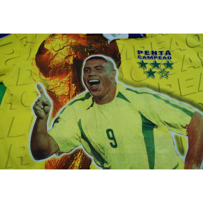 Maillot Brésil vintage supporter Ronaldo 2001-2002 - Autre marque - Brésil