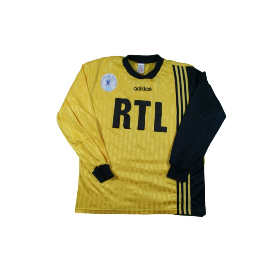 Maillot Coupe de France RTL rétro #12 années 1990 - Adidas - Coupe de France