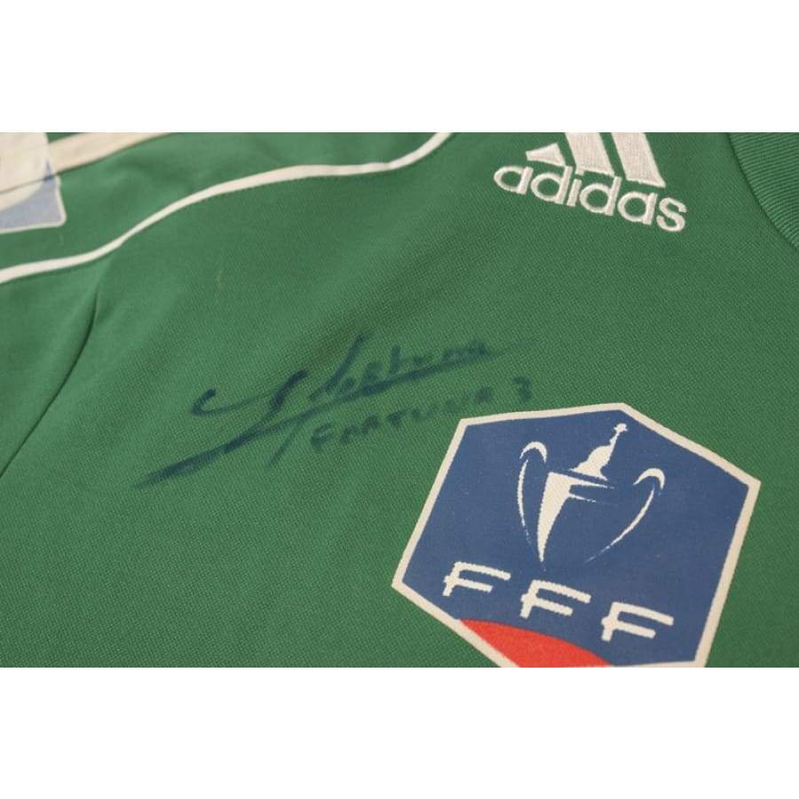 Maillot de foot dédicacé coupe de France 2007/2008 - Adidas - Coupe de France