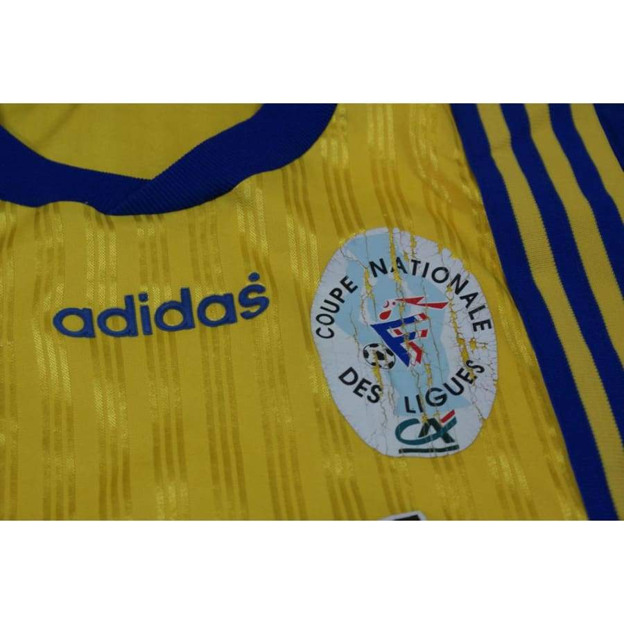 Maillot de foot rétro Coupe de France Crédit Agricole N°4 années 1990 - Adidas - Coupe de France