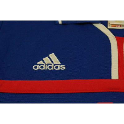 Maillot de foot vintage domicile Equipe de France N°10 ZIDANE 2000-2001 - Adidas - Equipe de France