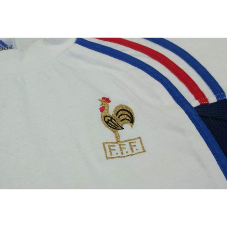 Maillot de foot vintage entraînement Equipe de France 1998-1999 - Adidas - Equipe de France