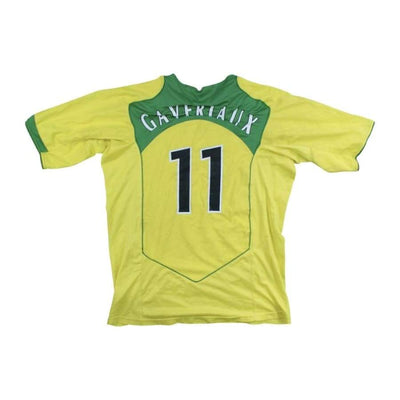 Maillot de football équipe du Brésil 2004-2006 n°11 Gaveriaux - Nike - Brésil