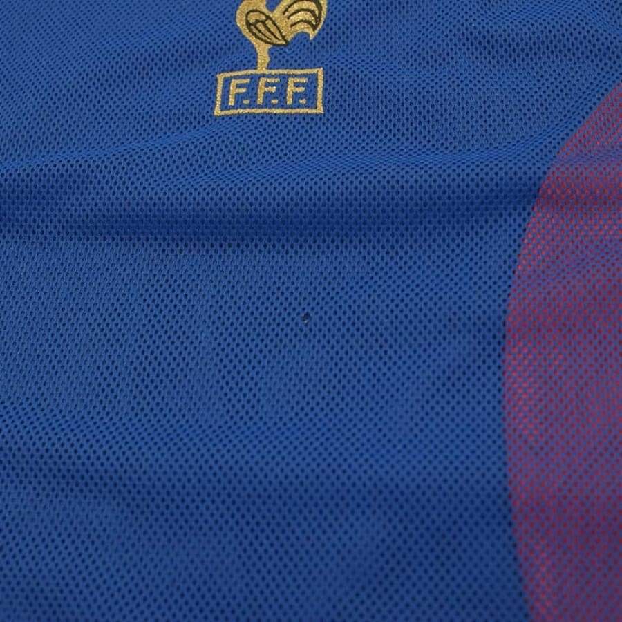 Maillot de football équipe de France 2002-2003 n°9 - Adidas - Equipe de France
