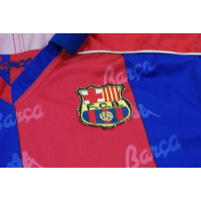 Maillot de football rétro domicile FC Barcelone 1995-1996 - Kappa - Barcelone