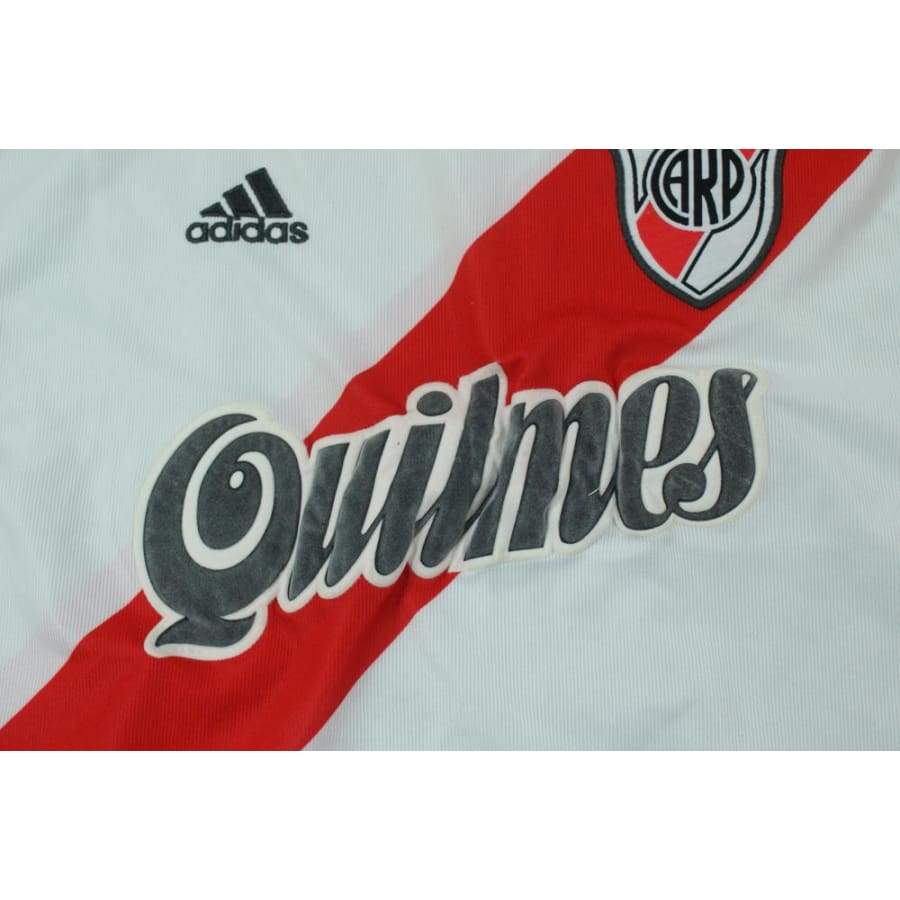 Maillot de football rétro domicile River Plate 2000-2001 - Adidas - Argentin
