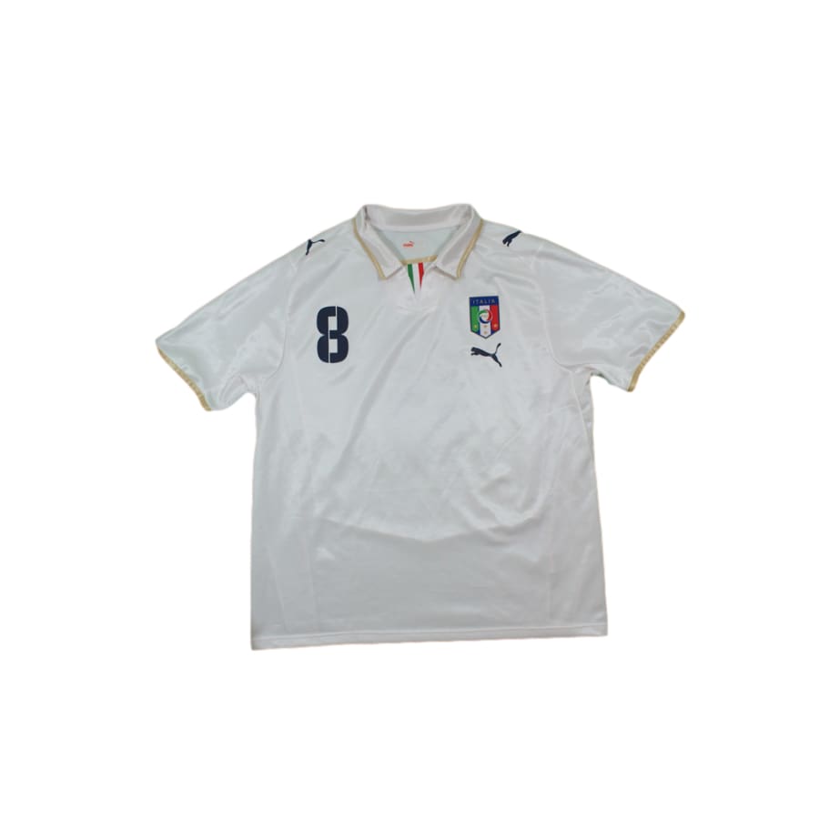 Maillot de football rétro extérieur équipe d’Italie N°8 GATTUSO 2008-2009 - Puma - Italie