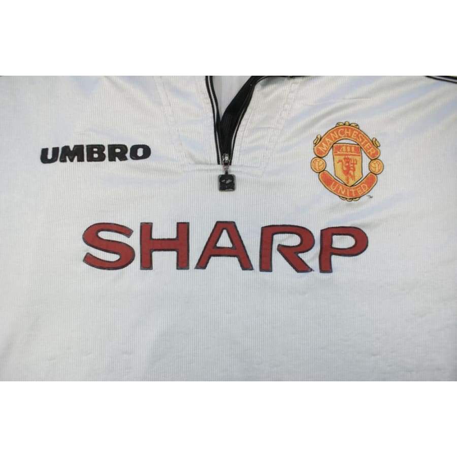 Maillot de football retro Manchester United N°19 MEDJAHED 1998-1999 - Umbro - Manchester United