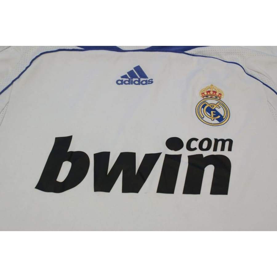 Maillot de football retro Real Madrid 2007-2008 - Adidas - Real Madrid