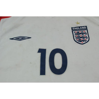 Maillot de football vintage domicile équipe d’Angleterre N°10 OWEN 2006-2007 - Umbro - Angleterre