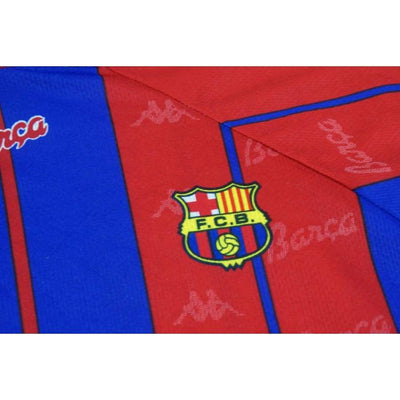 Maillot de football vintage domicile FC Barcelone 1997-1998 - Kappa - Barcelone