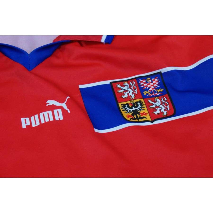 Maillot de football vintage domicile République Tchèque années 2000 - Puma - République Tchèque