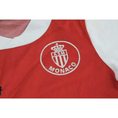 Maillot de football vintage enfant AS Monaco 1981-1982 - Le coq sportif - AS Monaco