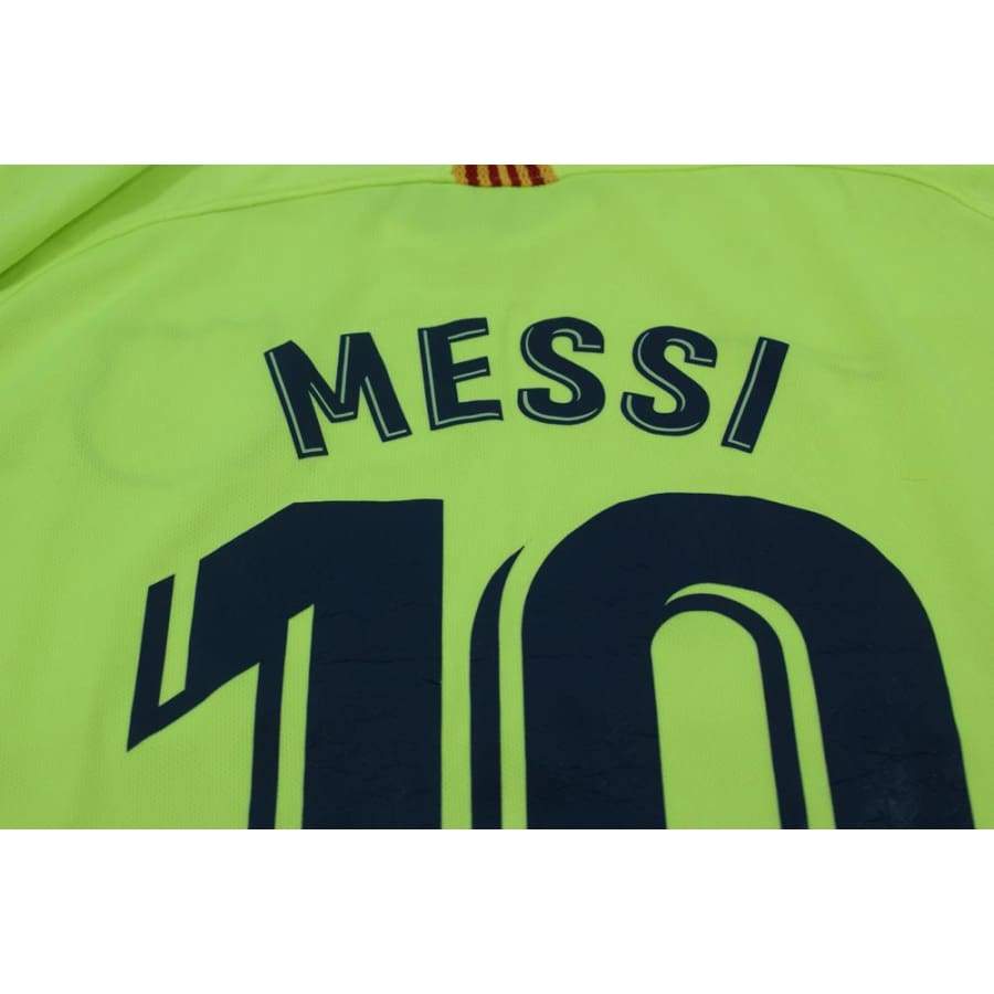 Maillot de football vintage extérieur FC Barcelone N°10 MESSI 2018-2019 - Nike - Barcelone