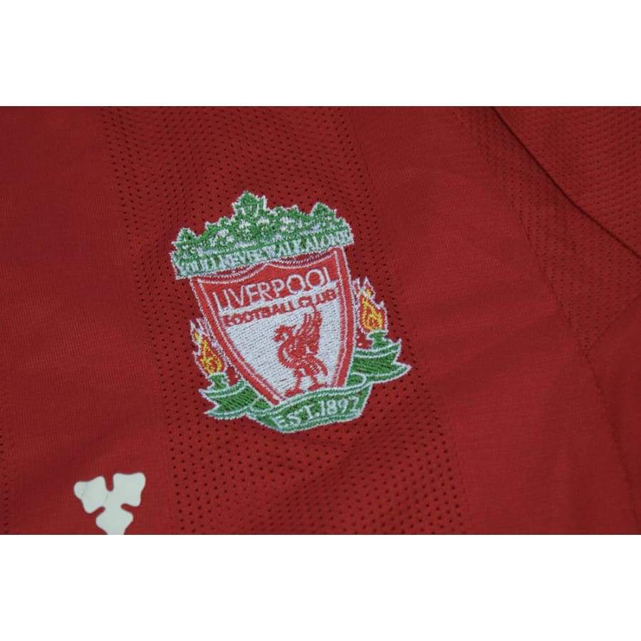 Maillot de football vintage Liverpool FC N°8 GERRARD 2008-2009 - Adidas - FC Liverpool