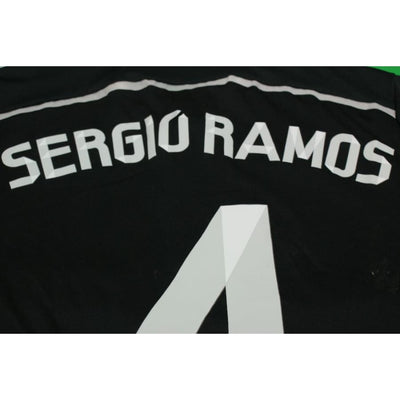 Maillot de football vintage third Real Madrid CF N°4 SERGIO RAMOS 2014-2015 - Adidas - Real Madrid