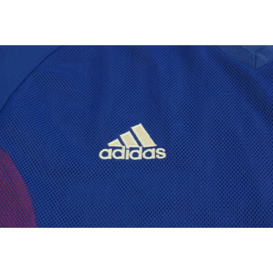 Maillot équipe de France vintage domicile N°10 ZIDANE 2002-2003 - Adidas - Equipe de France