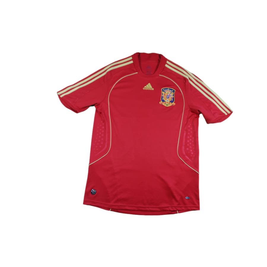 Maillot Espagne vintage domicile N°9 TORRES 2008-2009 - Adidas - Espagne