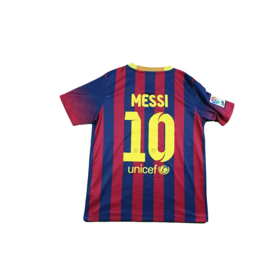 Maillot foot Barcelone domicile enfant N°10 MESSI 2013-2014 - Nike - Barcelone
