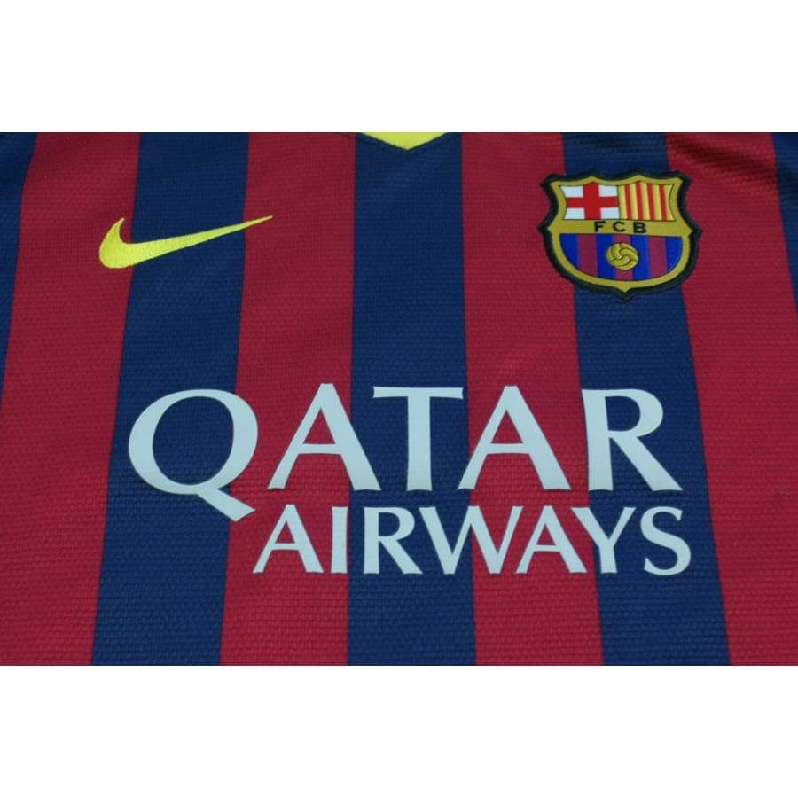 Maillot foot Barcelone domicile enfant N°10 MESSI 2013-2014 - Nike - Barcelone