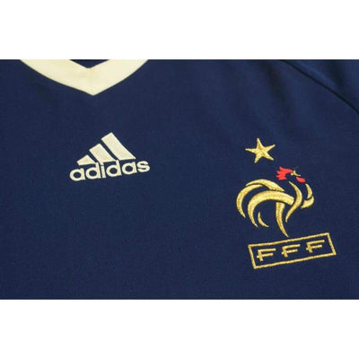 Maillot foot vintage équipe de France domicile 2010-2011 - Adidas - Equipe de France