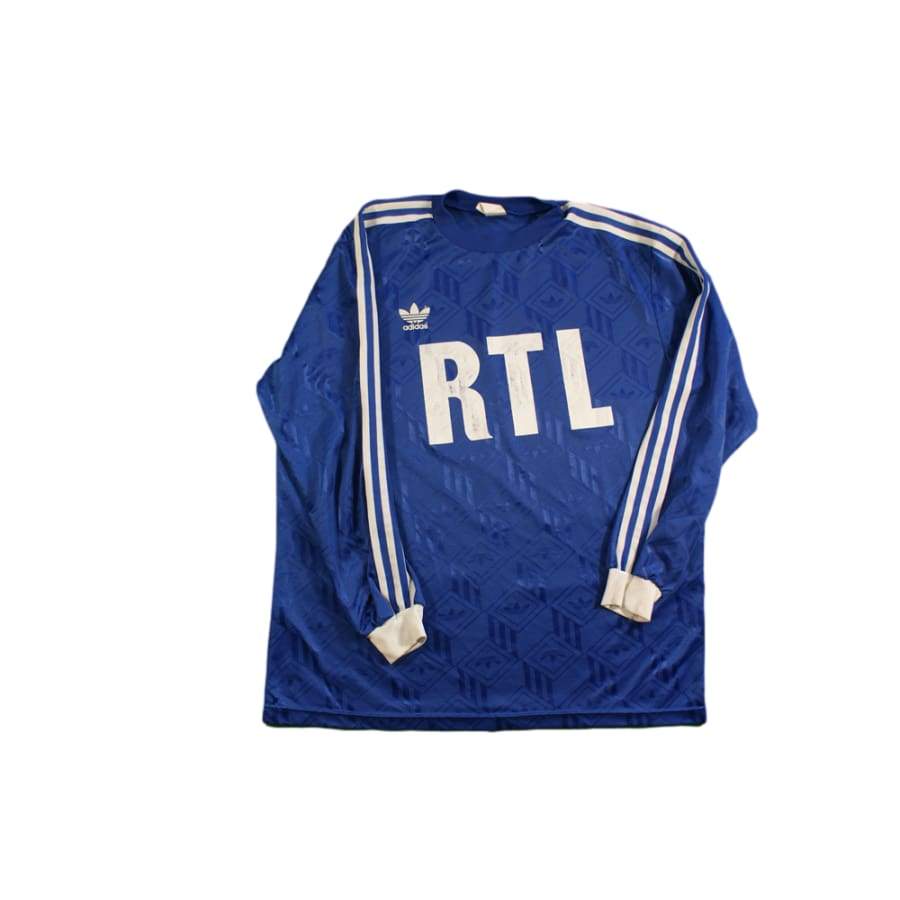 Maillot football rétro Coupe de Franc RTL N°2 années 1990 - Adidas - Coupe de France