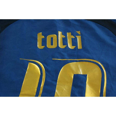 Maillot football rétro Italie domicile N°10 TOTTI 2006-2007 - Puma - Italie