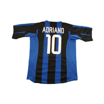 Maillot Inter Milan vintage domicile #10 ADRIANO 2005-2006 - Nike - Inter Milan