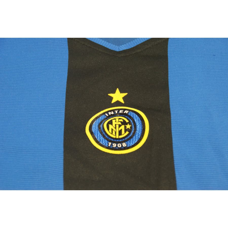 Maillot Inter Milan vintage domicile #10 ADRIANO 2005-2006 - Nike - Inter Milan