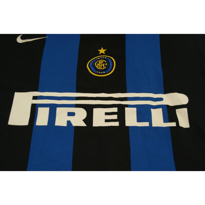 Maillot Inter Milan vintage domicile #10 ADRIANO 2005-2006 - Nike - Inter Milan