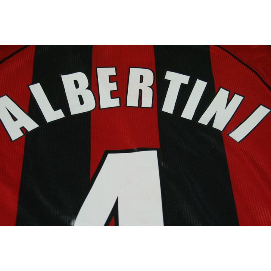 Maillot Milan AC vintage domicile N°4 ALBERTINI 1998-1999 - Adidas - Milan AC